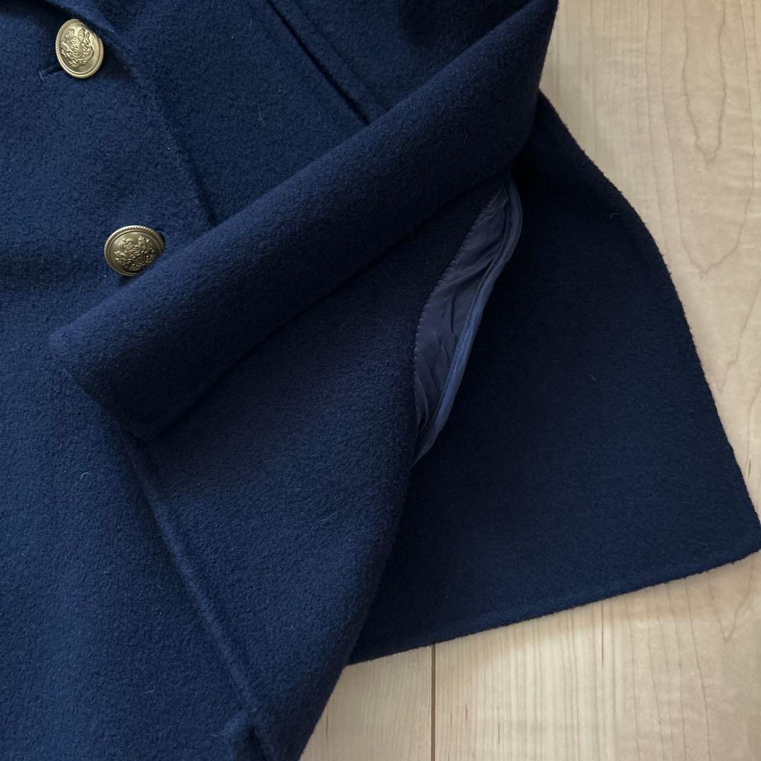 SHIPS ピーコート　ネイビー　昨年購入