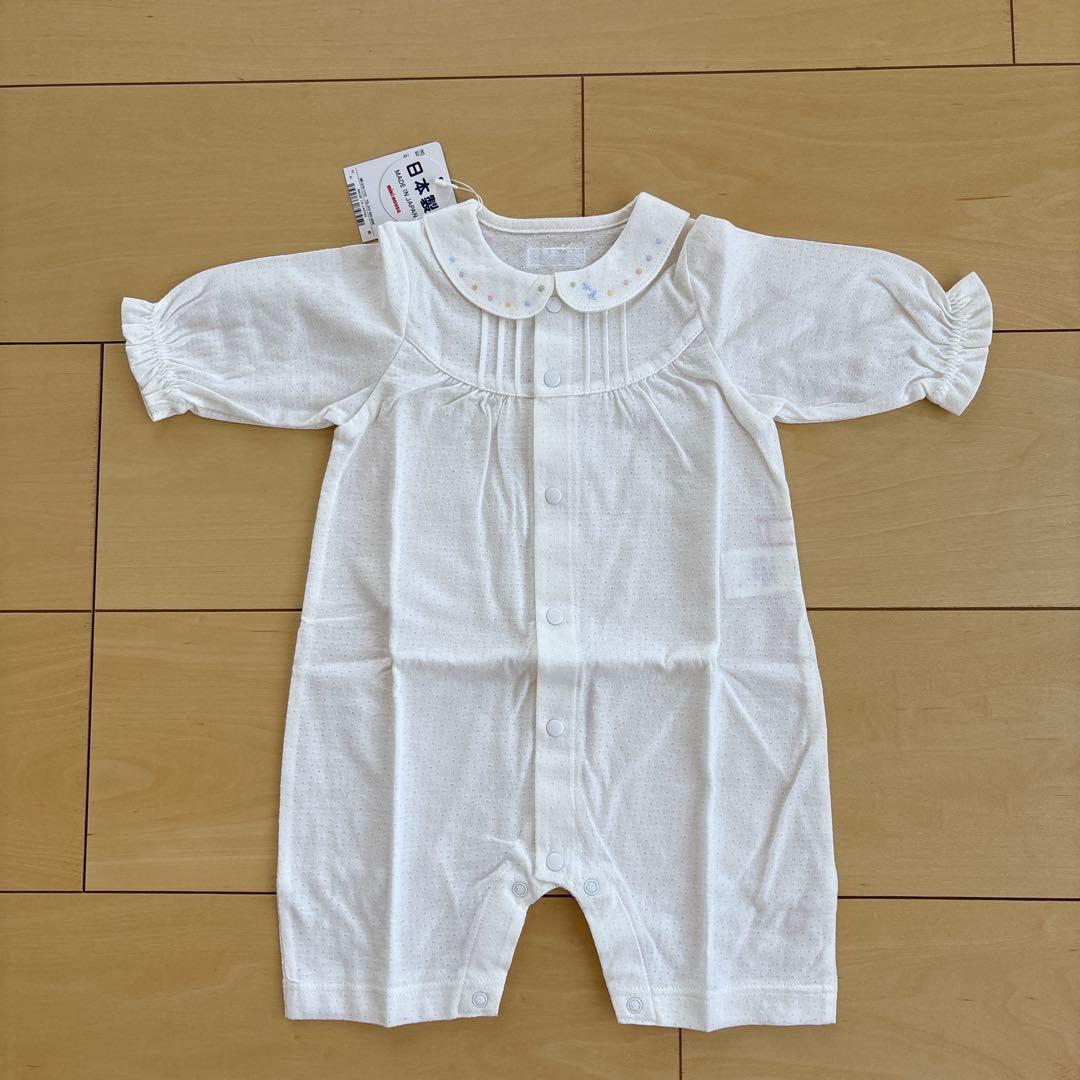 【新品・タグ付き】ミキハウス ベビー　プレオール　50-60