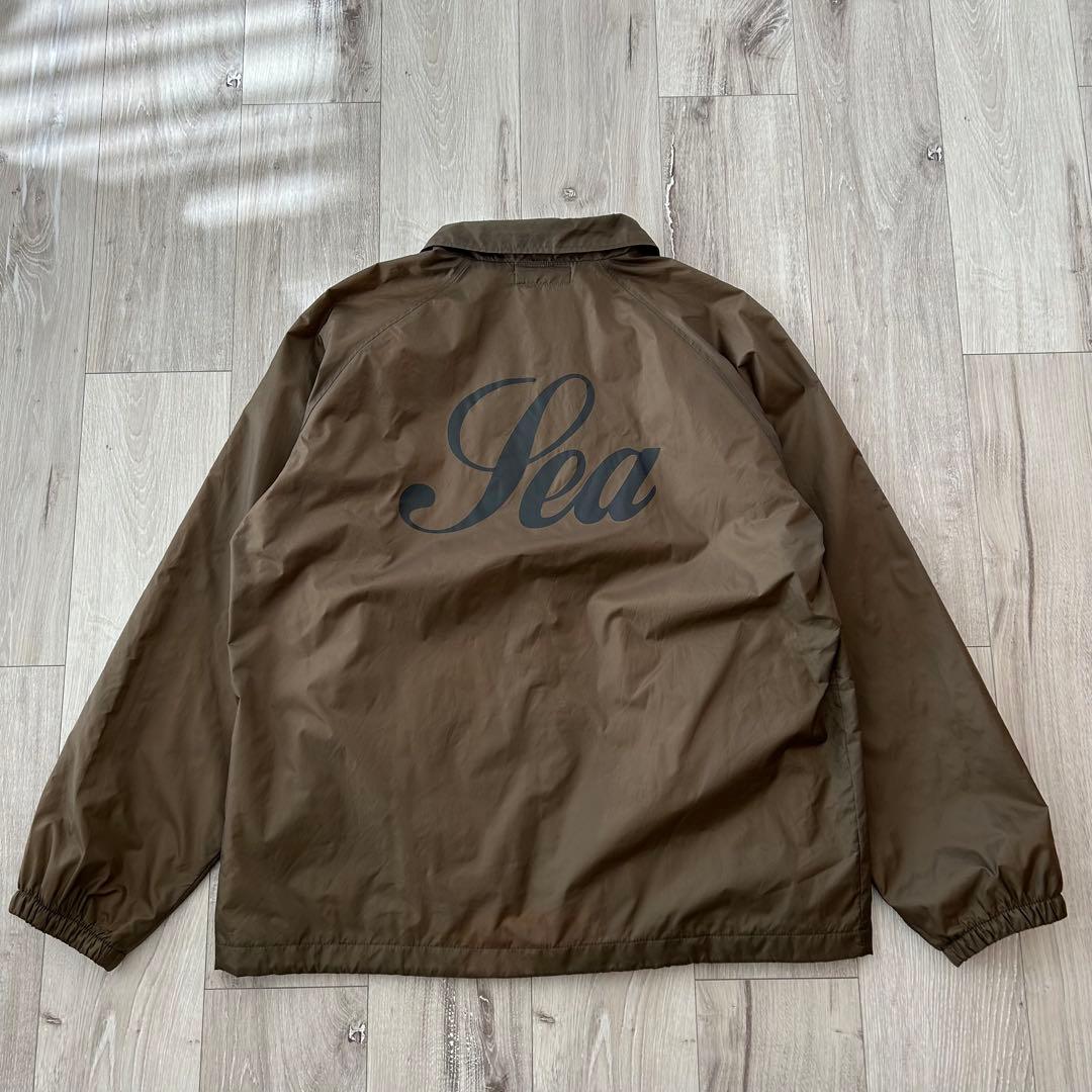 WIND AND SEA コーチジャケット ナイロンジャケット ブラウン L