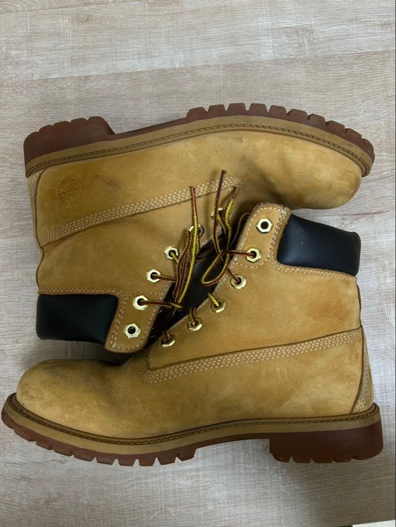 Timber land イエローブーツ