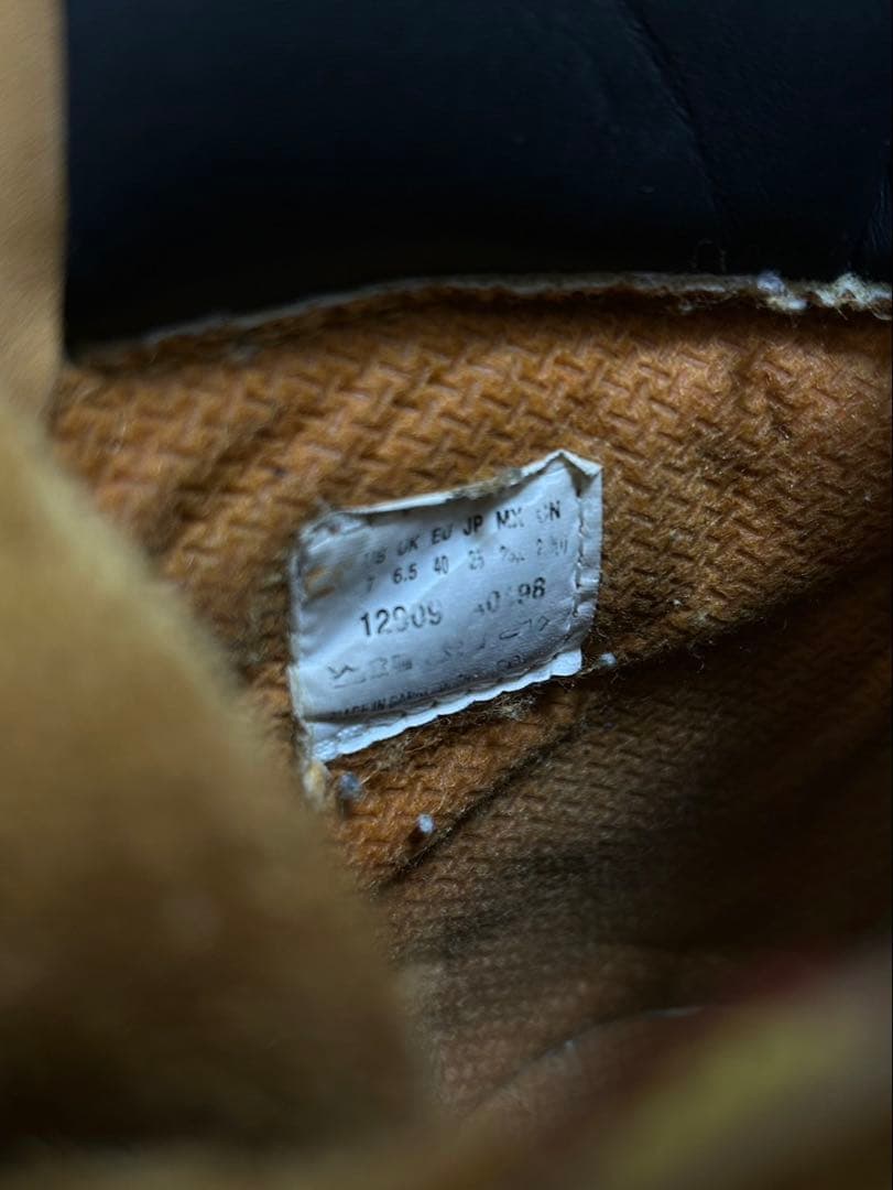 Timber land イエローブーツ