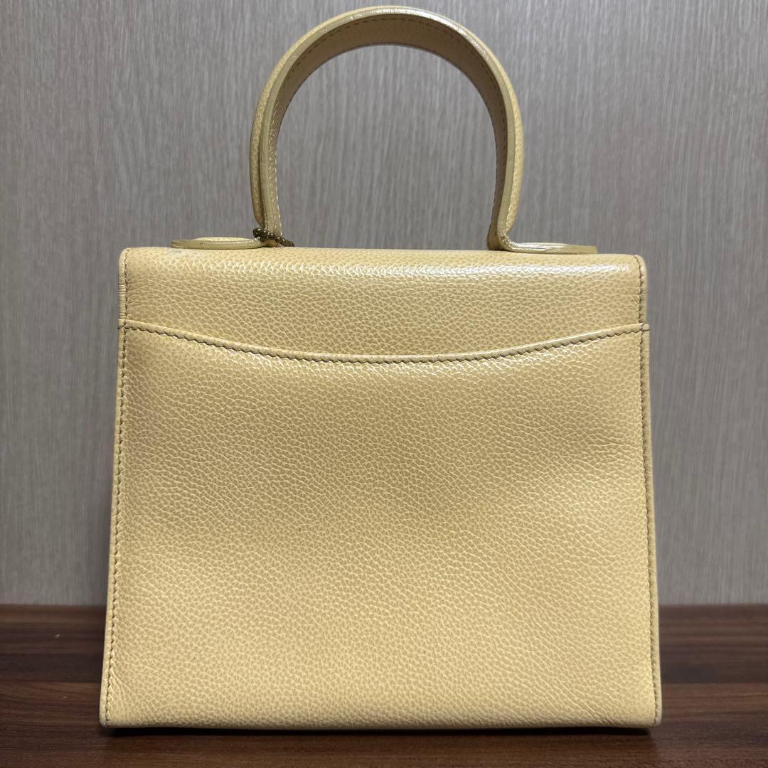 希少 オールドコーチ ショルダーバック 4413 ベージュ ゴールド金具