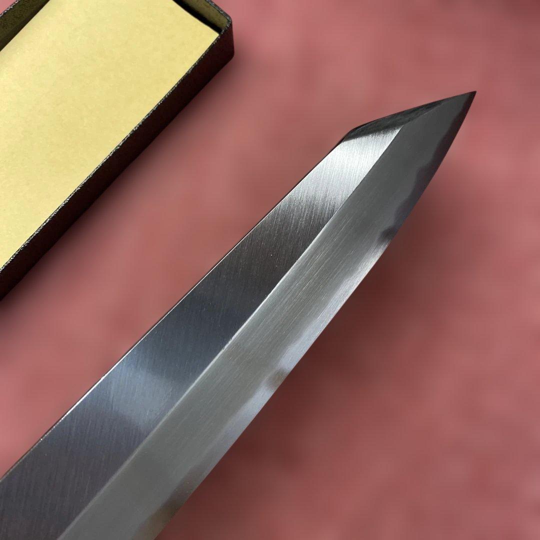 青二鋼　勘所切付型特製万能和包240㎜ 8寸