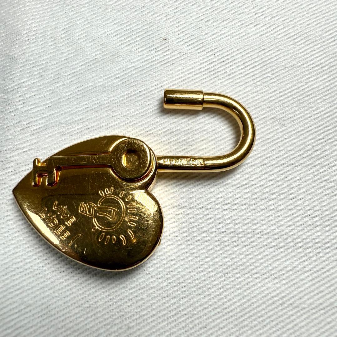 ★*★様 エルメス 2004限定 カデナ ファンタジーハートチャーム ゴールド