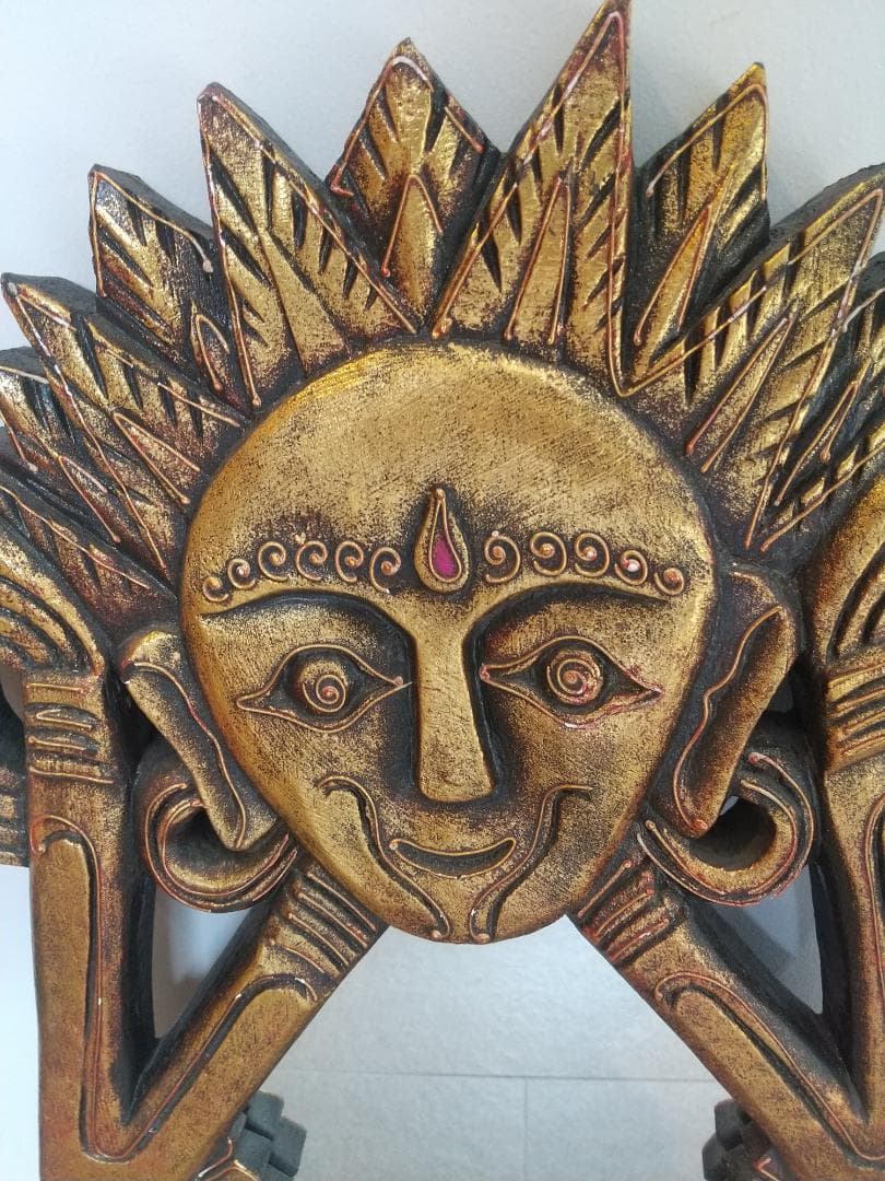 ■壁掛け鏡■ウォールミラー アジアン/エスニック