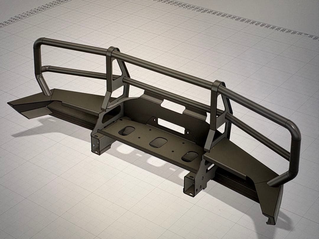 ロッキー　ランドクルーザー80 バンパー