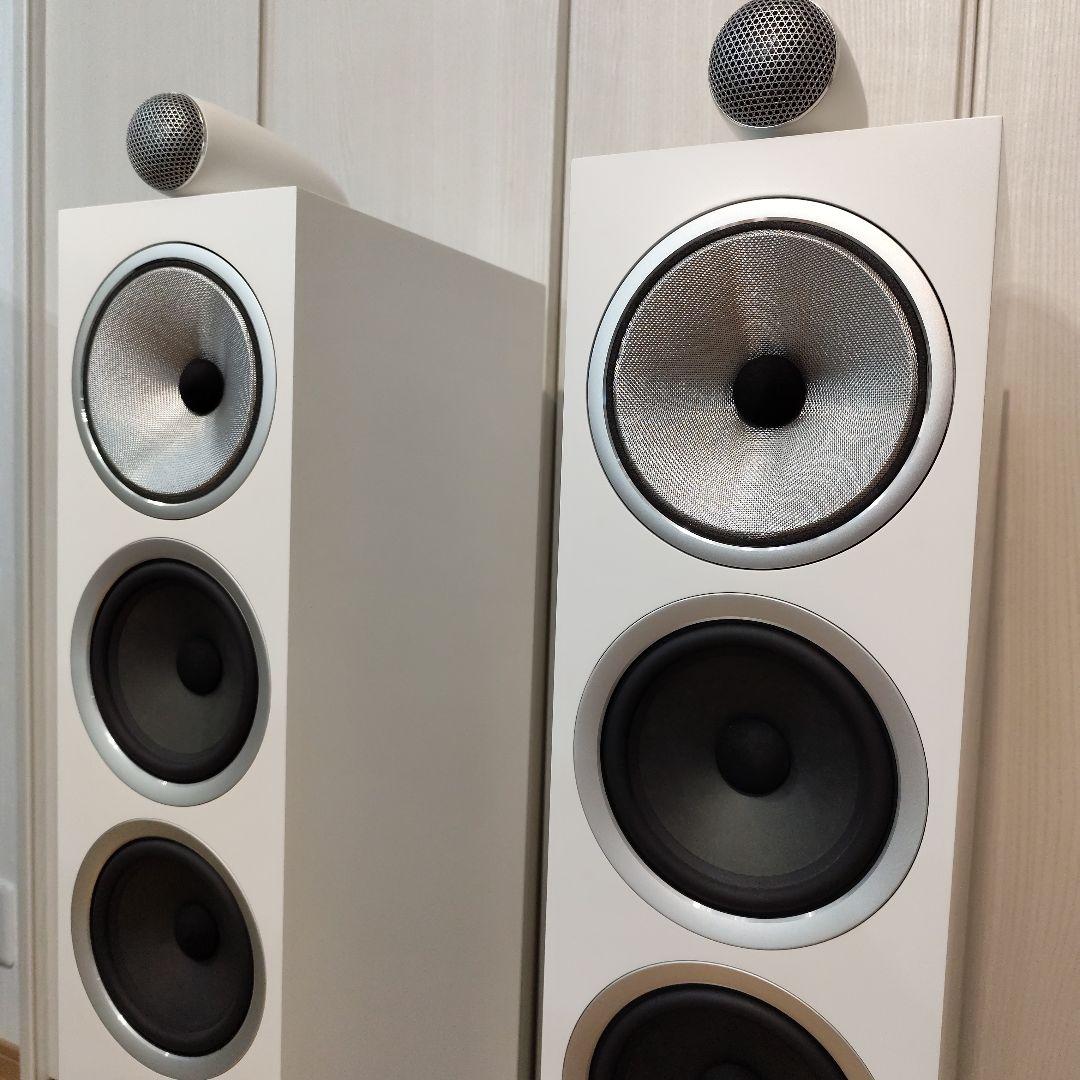美品 Bowers & Wilkins 702 S2 ホワイト 1ペア