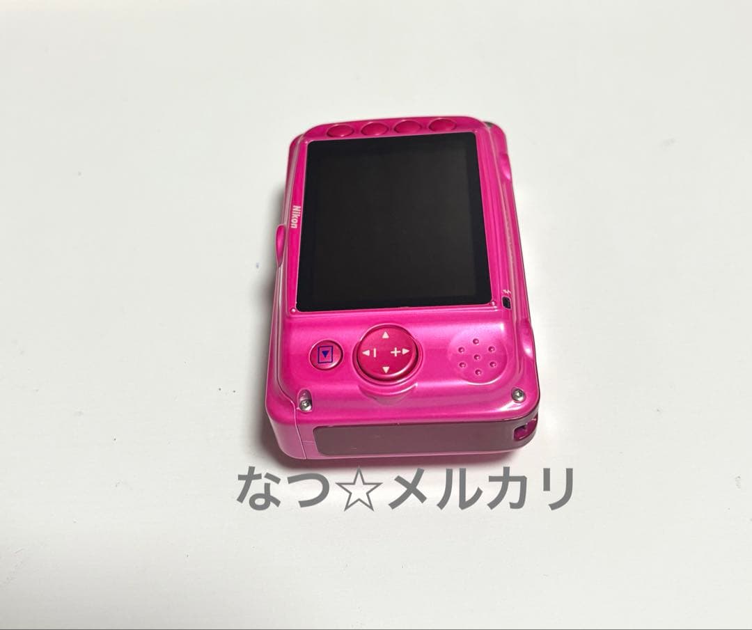 美品 Nikon COOLPIX S30 ピンク 防水カメラ デジタルカメラ