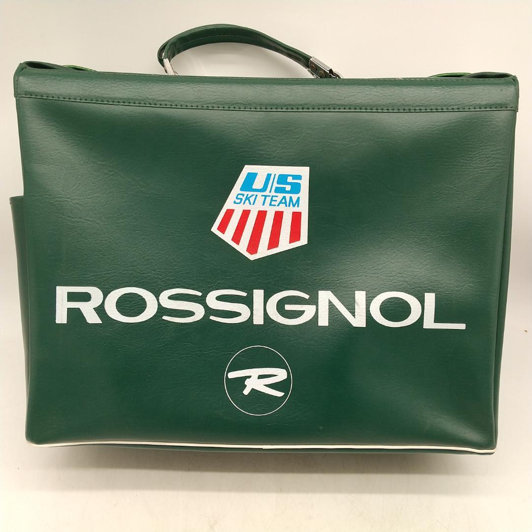 3070番 ROSSIGNOL ロシニョール ボストンバッグ グリーン
