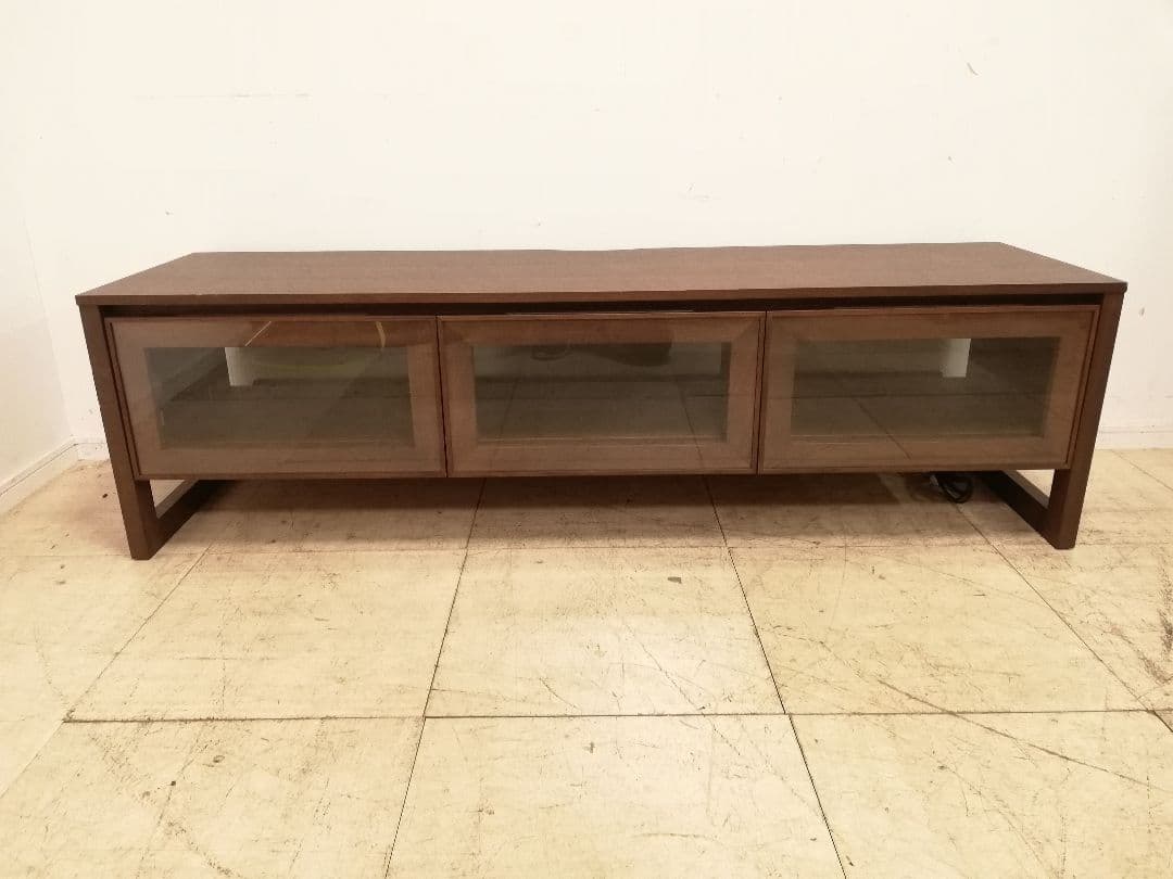 モデルルーム展示品 フジファニチャー テレビボード ウォールナット モダン