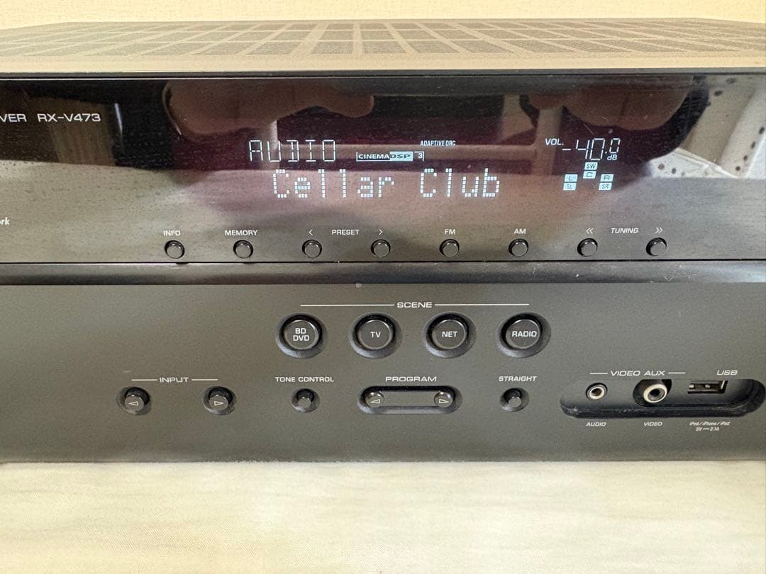 YAMAHA RX-V473 AVアンプ　中古品