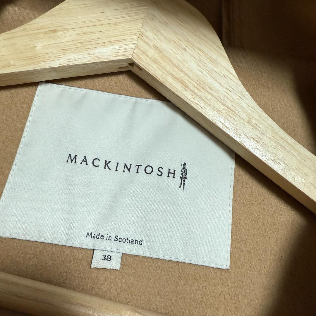【現行モデル】マッキントッシュ　ロングダッフルコート　キャメル　英国製