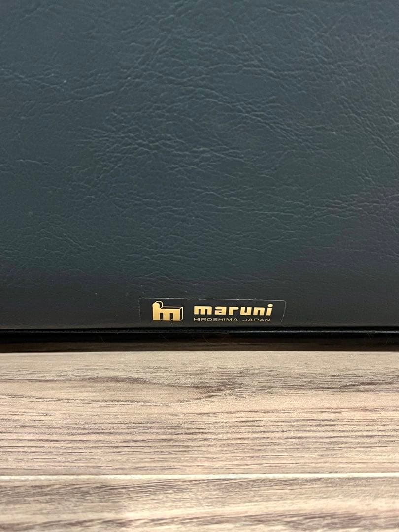 maruni マルニ 本革 1人掛けソファ 高級レザー 応接・書斎