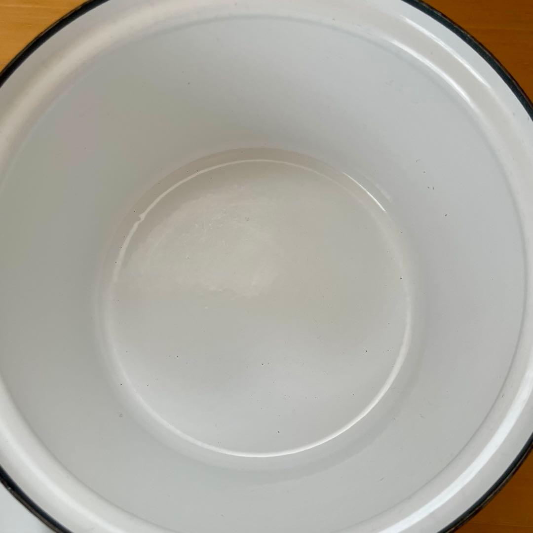 【美品】キャサリンホルム　琺瑯　両手鍋