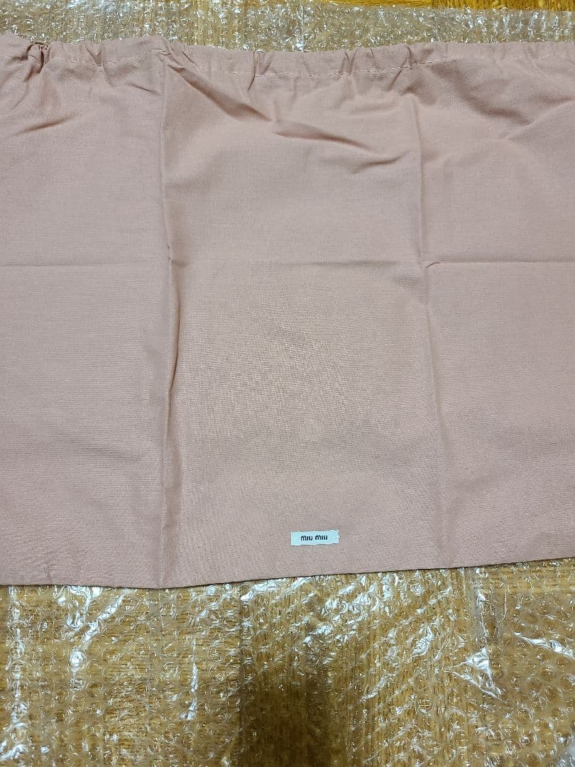 レシート有　miu miu　バケットハット　バケハ　黒