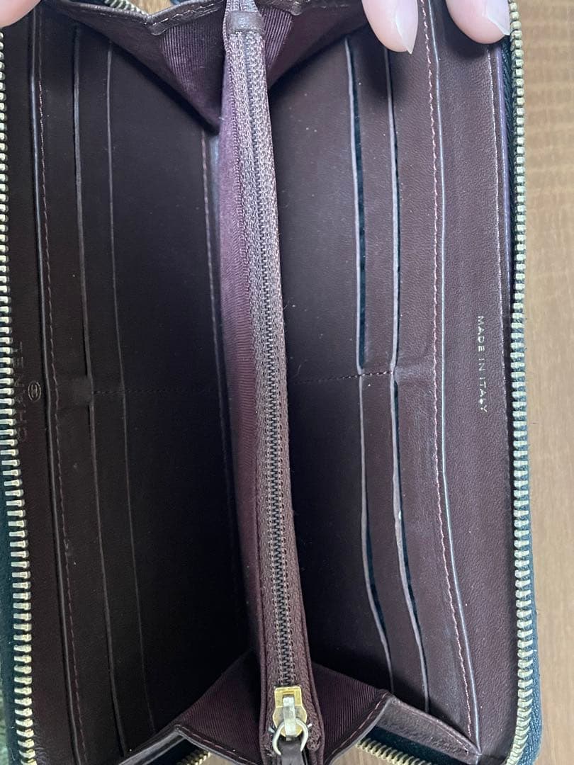 シャネル 長財布 マトラッセ キャビアスキン ブラック ゴールド金具