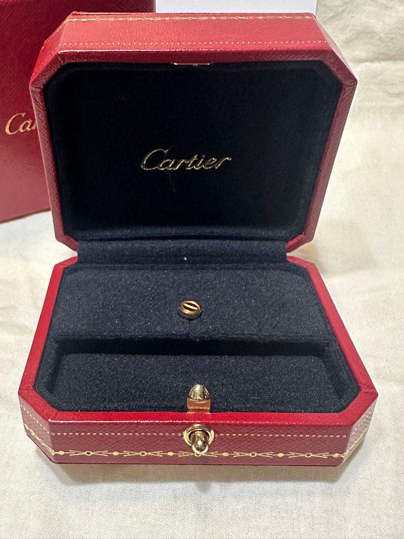 Cartier カルティエ LOVE ピアス 片耳 K18YG 箱・証明書付き