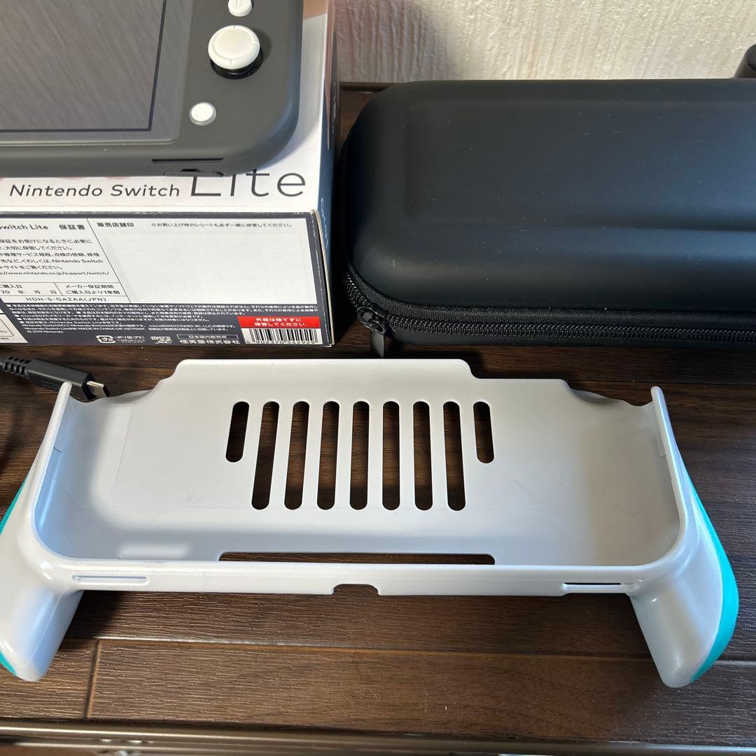 Nintendo Switch Lite グレー 本体と付属品　2024年購入