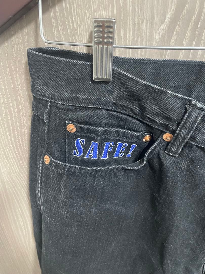 ★ぬりかべ★PALACE ブラックデニム 30