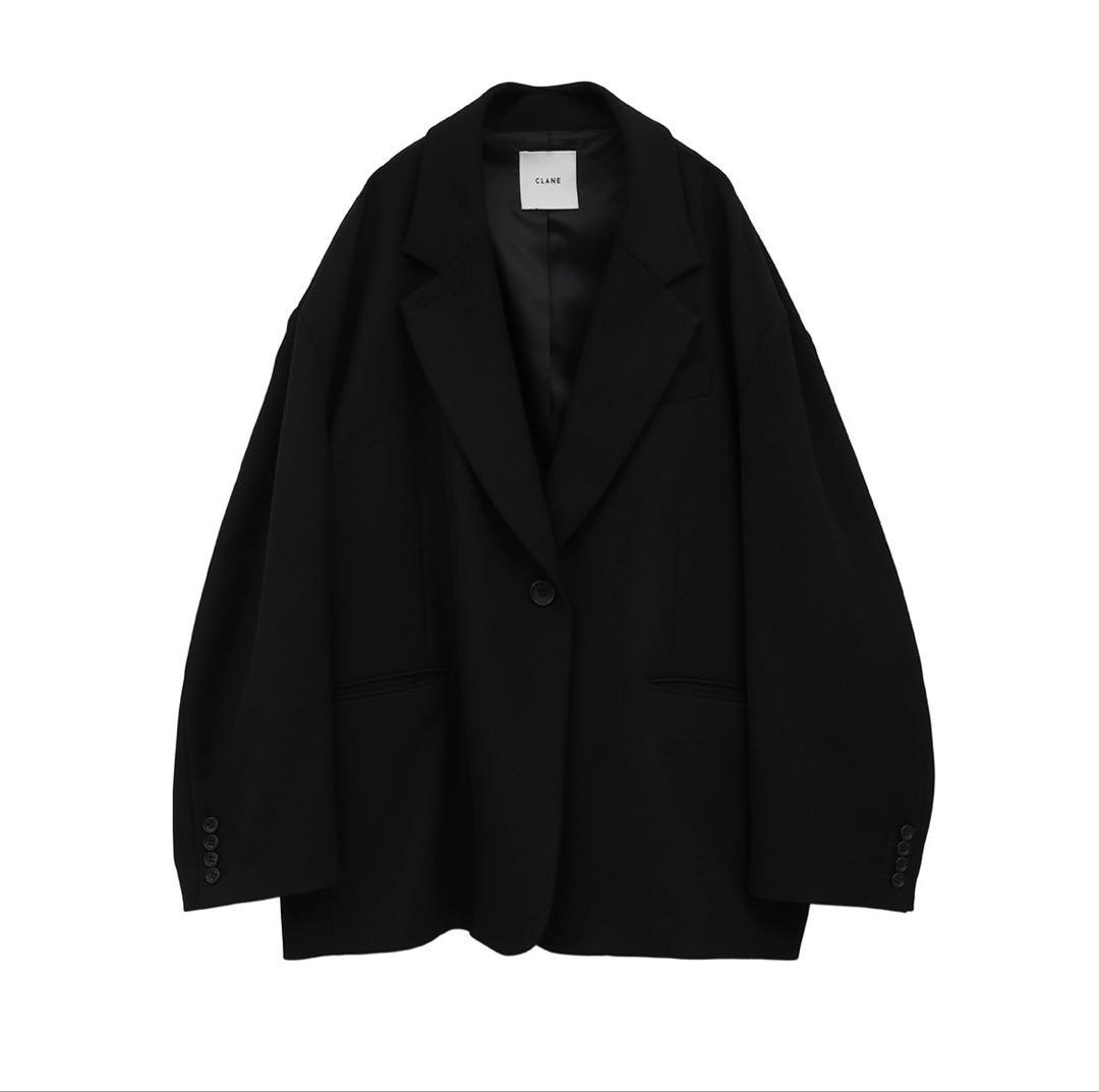 試着のみ　CLANE 2WAY TAILORED OVER JACKET