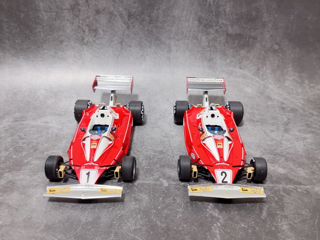 2台セット　エグゾト 1/18 フェラーリ Tipo 312T2 ★2台セット