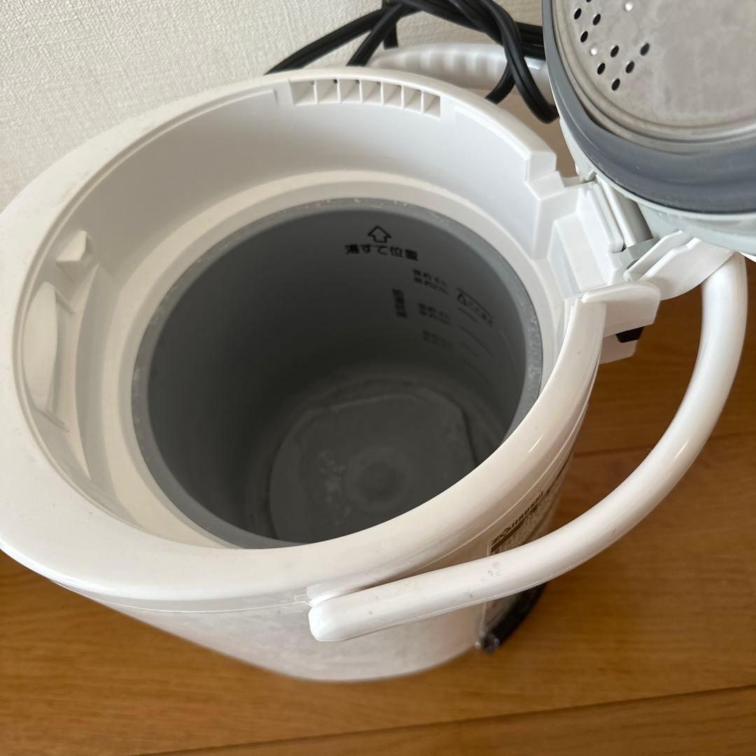 象印　スチーム式加湿器　2.2L　EE-RU35ホワイト　ZOJIRUSHI