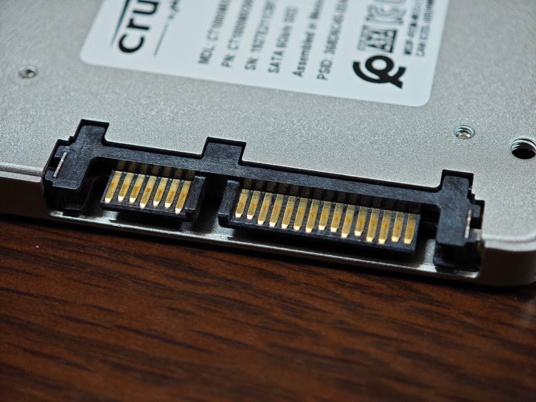 crucial MX500 2.5インチ SATA SSD 1000GB