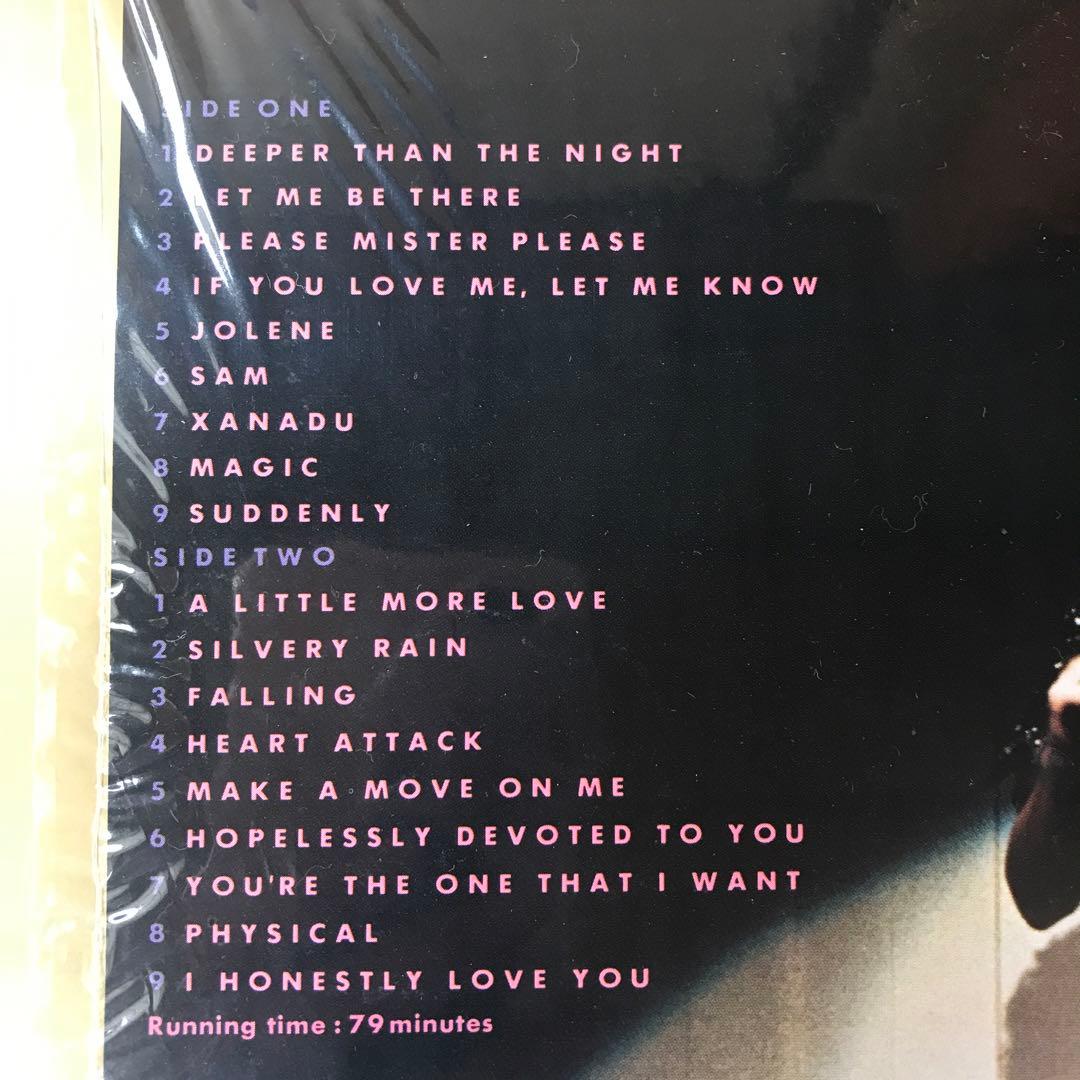 オリビア・ニュートン・ジョン　レーザーディスク　４枚セット