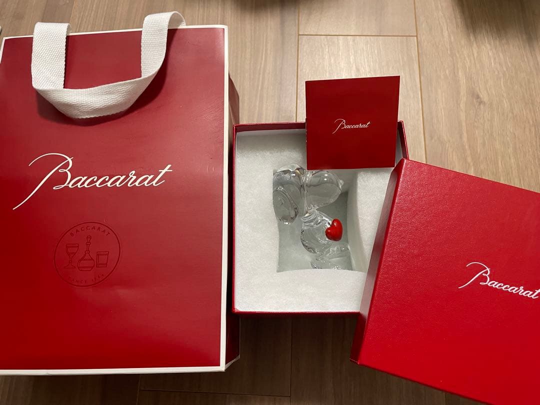 Baccarat ハート スヌーピー