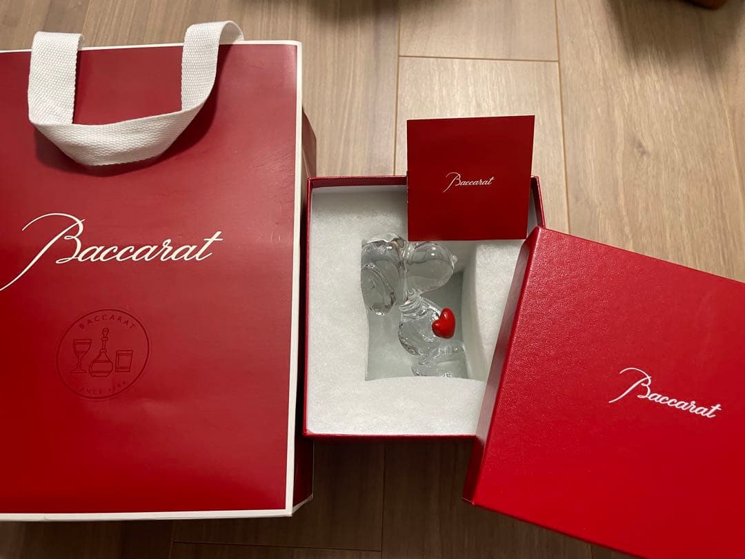 Baccarat ハート スヌーピー