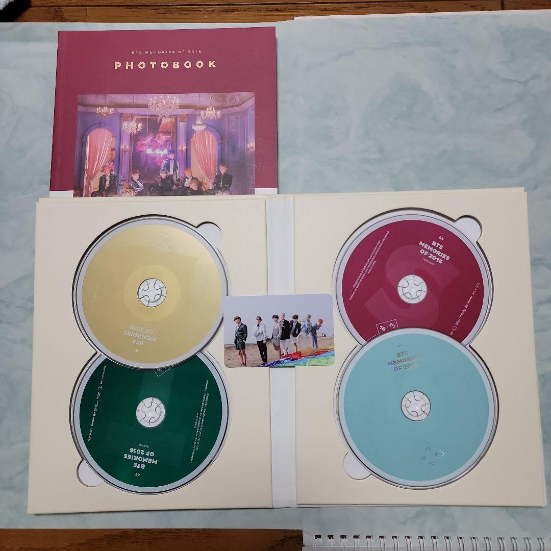 BTS MEMORIES OF 2016 DVD トレカ付き