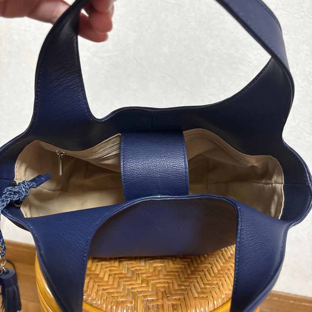 【美品】MUNDO IBIZA ハンドバッグ イビザ