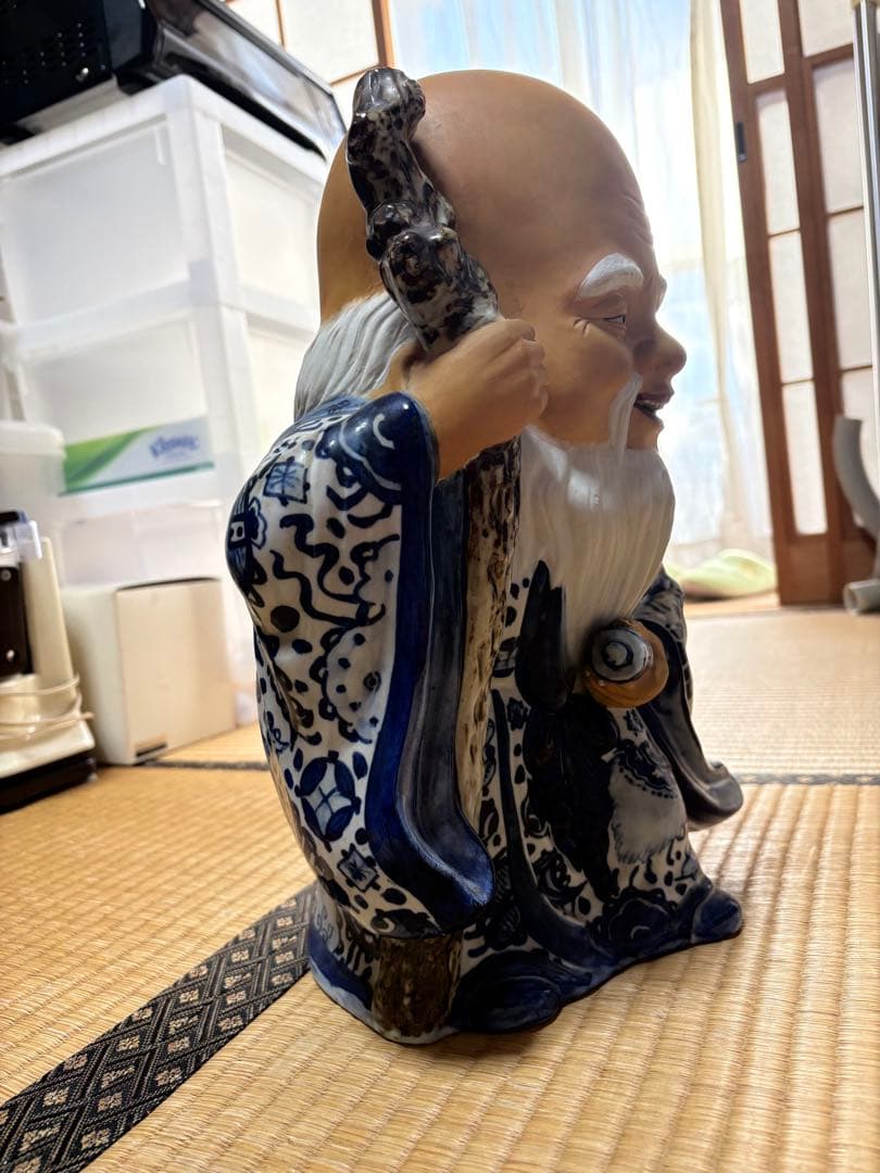 九谷八幡窯　寿老