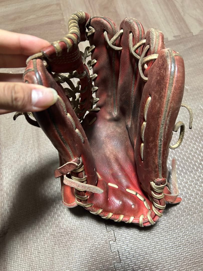 ZETT ブラウンレザー 硬式グローブ