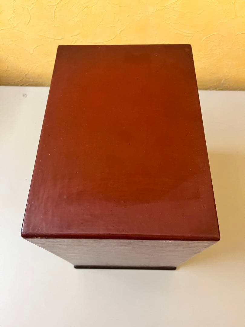 螺鈿細工 黒漆飾り棚 小物収納箱 竹文様 和室インテリア