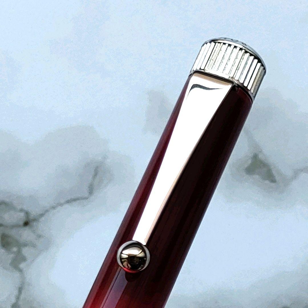 ロメオ 伊東屋 【ROMEO No3】ボールペン 細軸◇イタリアンレッド◇赤