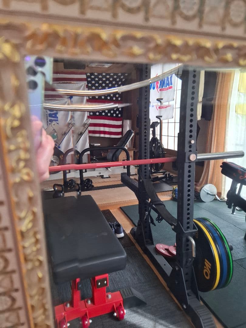 ロココ調大型ミラー