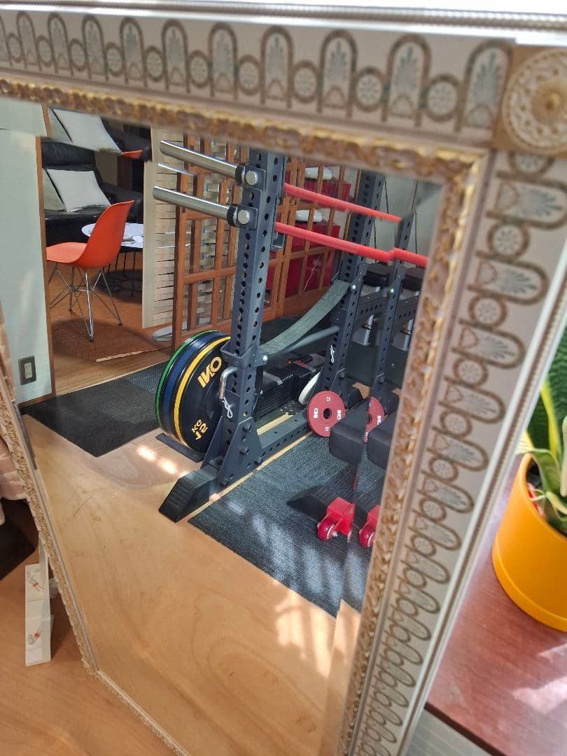 ロココ調大型ミラー