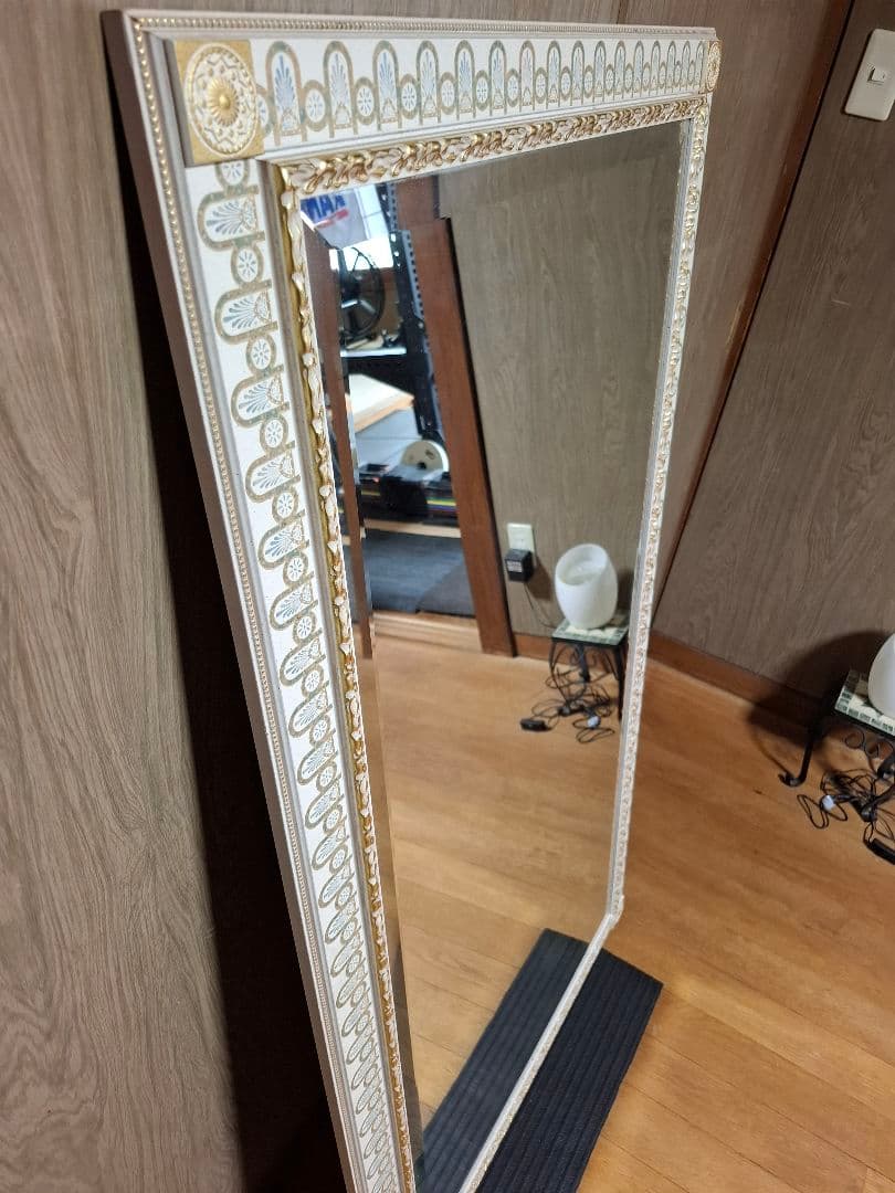 ロココ調大型ミラー