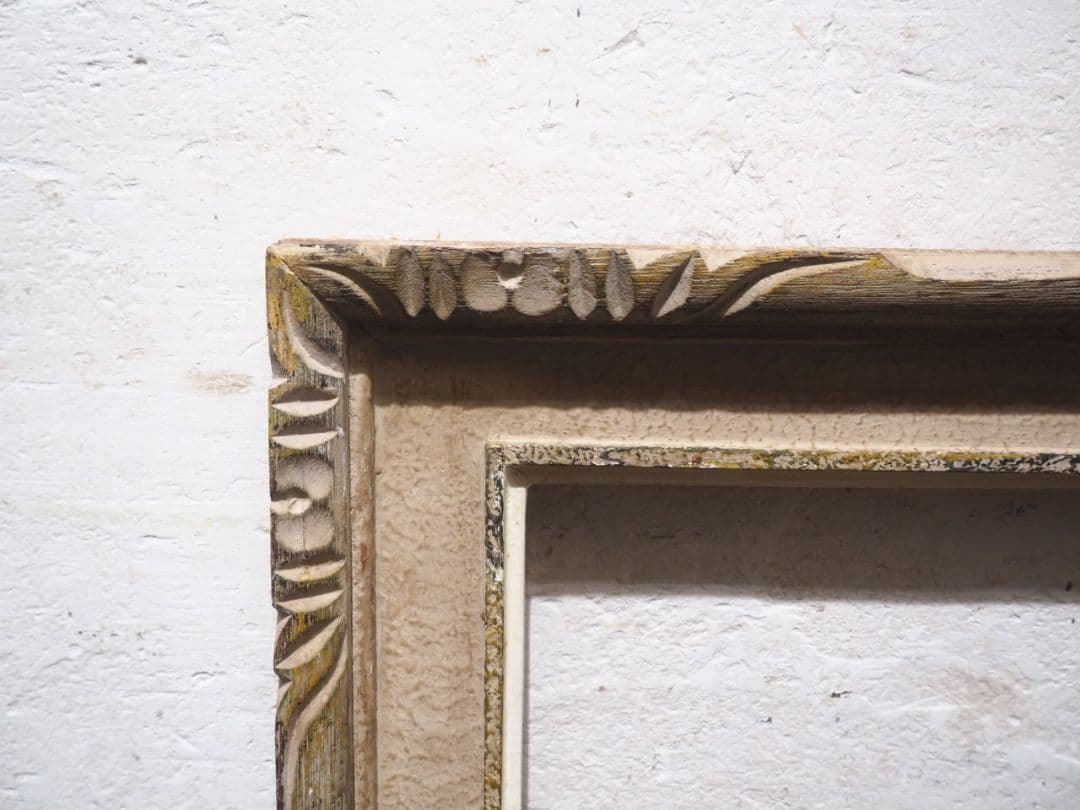 1286 レトロな額縁　F15　アートフレーム　油彩　水彩　画材　ビンテージ