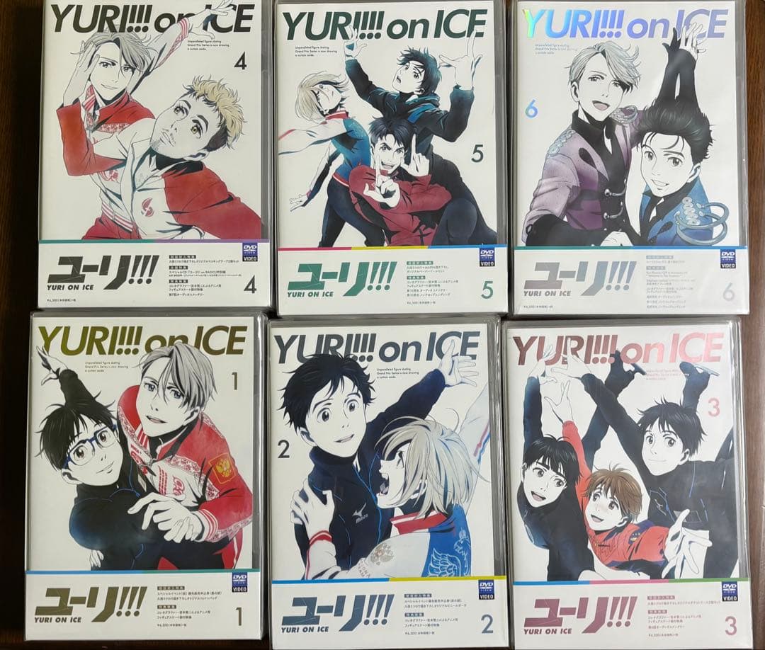 ユーリ!!! on ICE dvd グッズ　ユーリ・プリセツキー