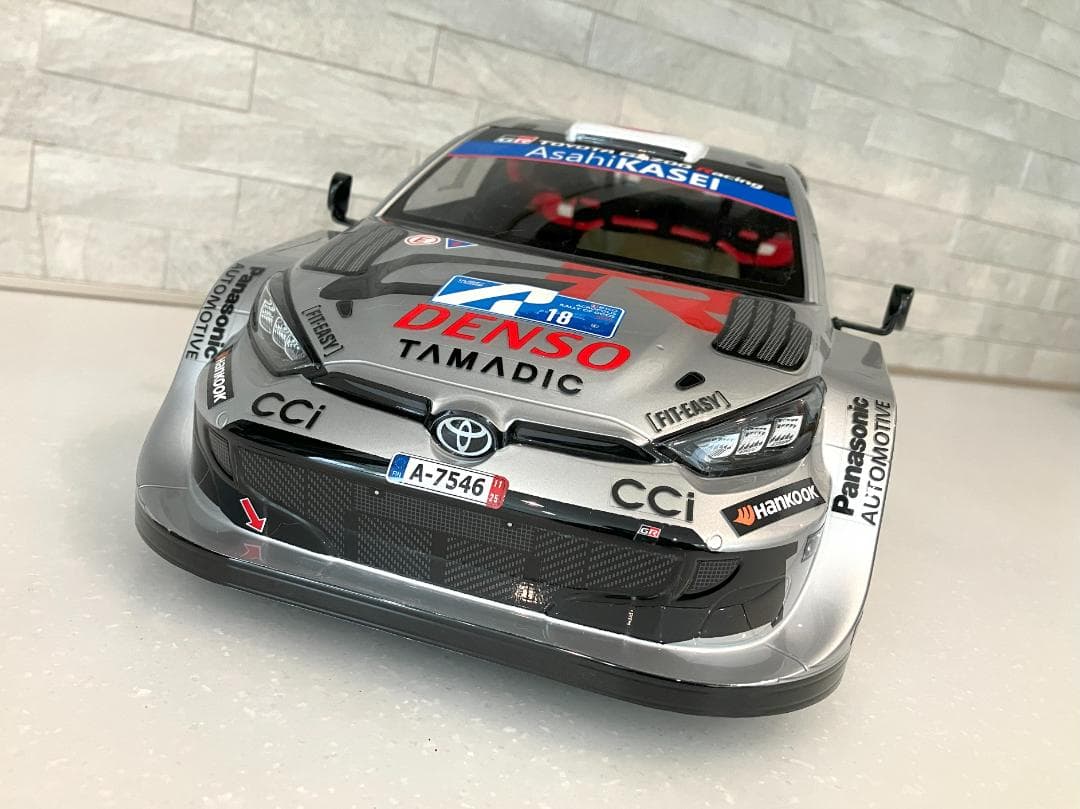 【Yoshi】タミヤRCボディ ヤリス WRC2025 ギリシャ 勝田選手