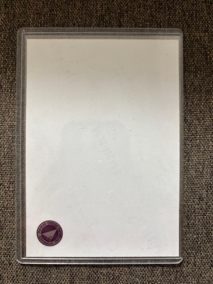 激レア！！乃木坂46 渡辺みり愛 サイン入り写真 2019年4月