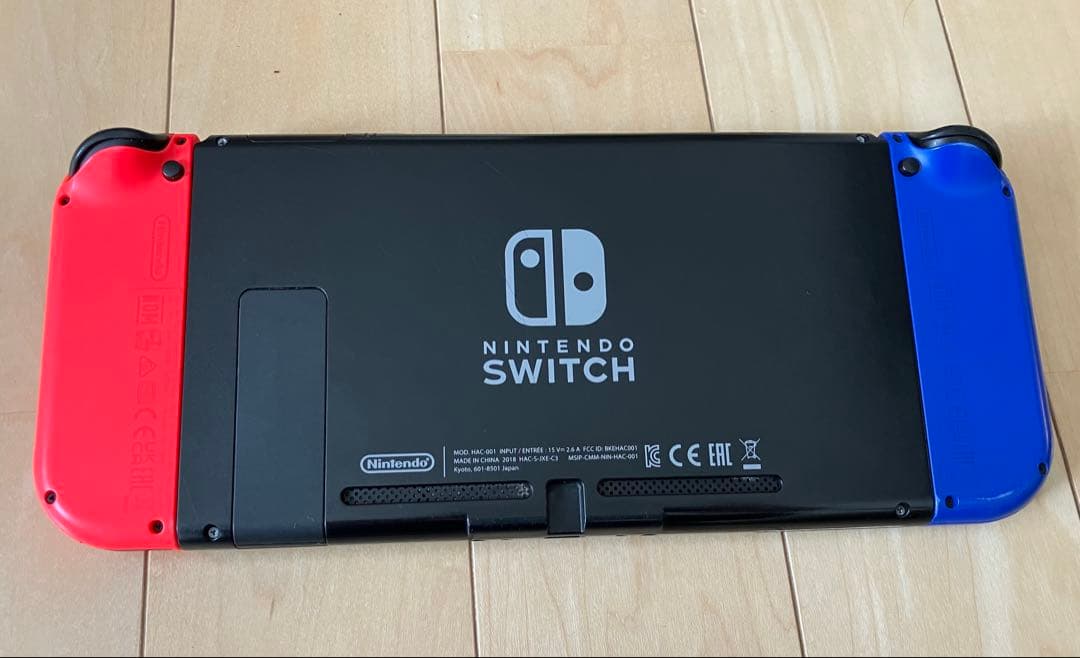 Nintendo Switch 赤/青 本体 充実の付属品