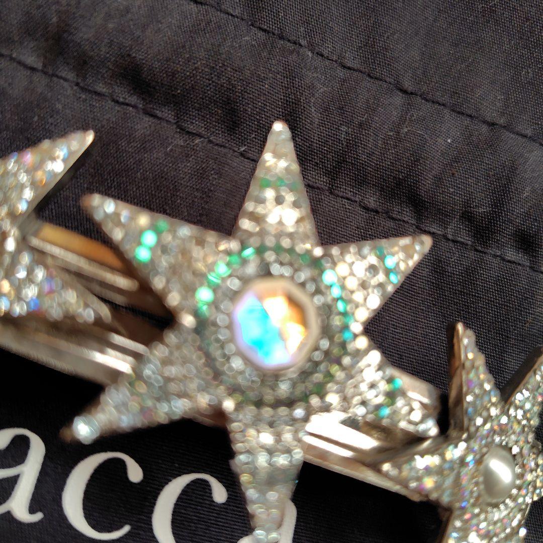 acca ホリデー　星型ヘアクリップ