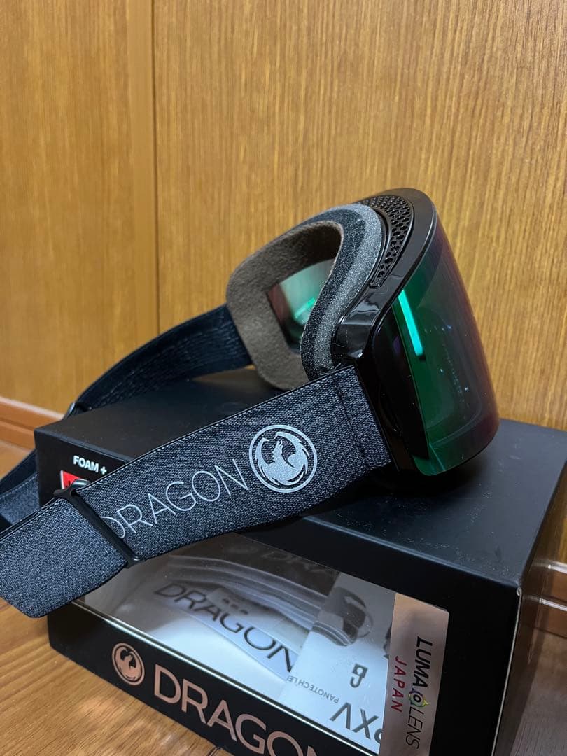 DRAGON PXV ゴーグル LUMA LENS グリーン/ブルー【休日価格】
