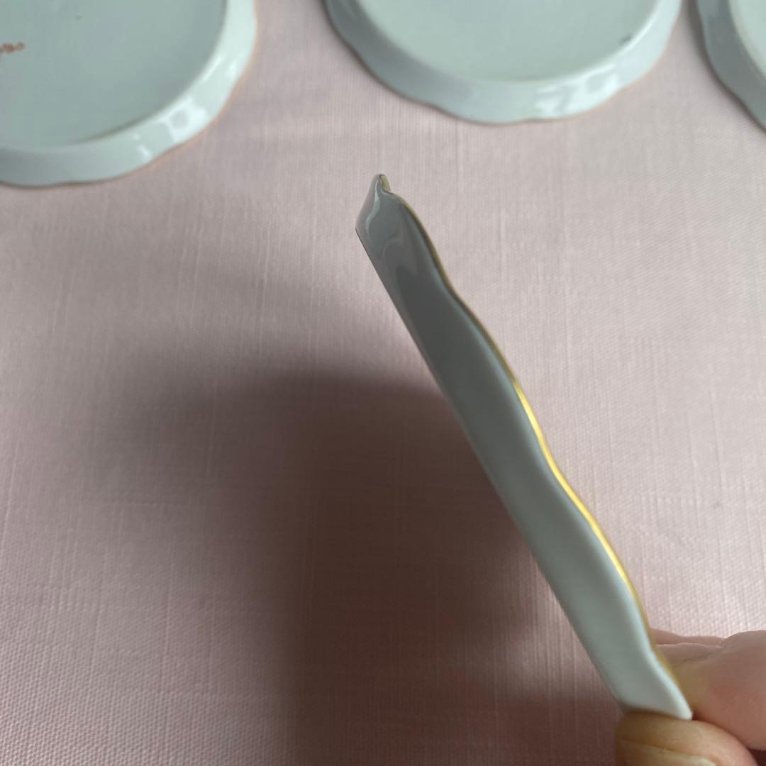 ヘレンド　ヴィクトリアブーケ　小皿　豆皿　コースター　6枚セット