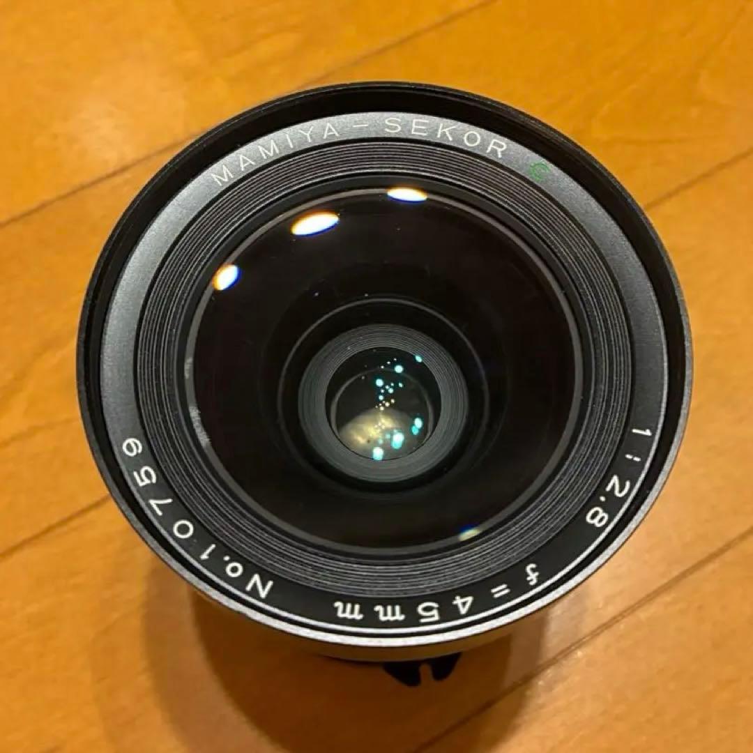 完動美品Mamiya sekor c 80mm f1.9 & 45mm f2.8