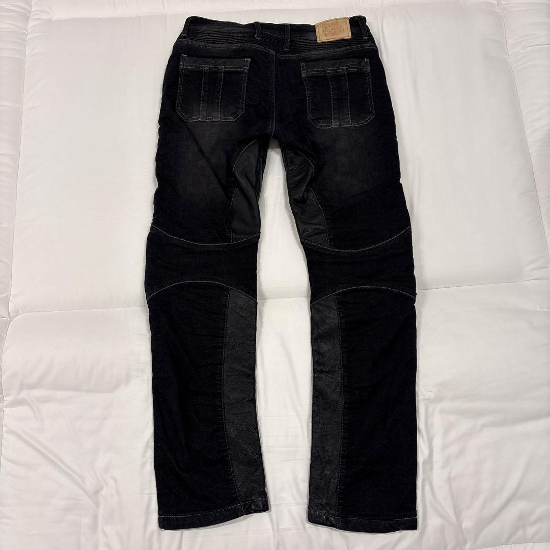 DEGNER デグナー デニム バイクパンツ ヒートガード付き Lサイズ