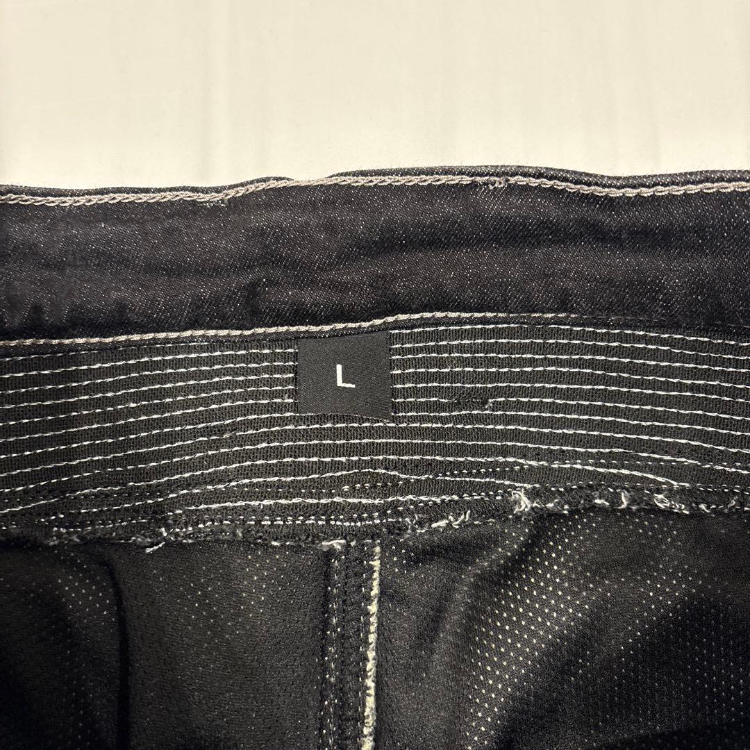 DEGNER デグナー デニム バイクパンツ ヒートガード付き Lサイズ